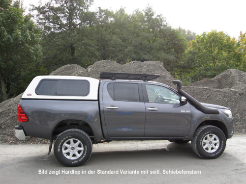 ARB HARDTOP HILUX DAL 2015 IN POI DOPPIA CABINA SENZA VETRI LATERALI