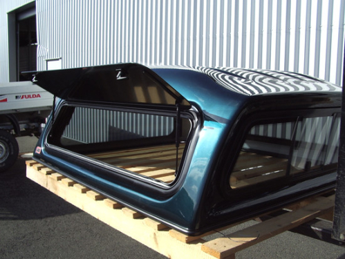 ARB VETRO DX CON APERTURE LATERALI ALLUMINIO HARDTOP DOPPIA CABINA