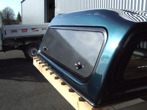 ARB VETRO DX CON APERTURE LATERALI ALLUMINIO HARDTOP DOPPIA CABINA