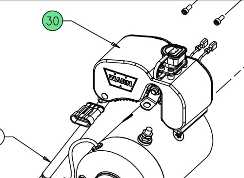 WARN RELE HD-HP COMPRESSOR