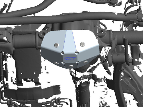 PROTEZIONE SOTTOSCOCCA DIFFERENZIALE JEEP JL DAL 2018 IN POI