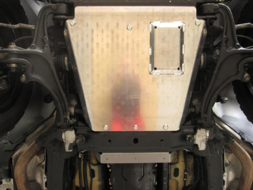 PROTEZIONE SOTTOSCOCCA RIDUTTORE MERCEDES G500 DAL 2018 E G350D DAL 2019 IN POI ALLUMINIO 6MM