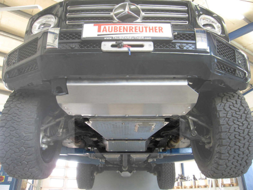 PROTEZIONE SOTTOSCOCCA RIDUTTORE MERCEDES G500 DAL 2018 E G350D DAL 2019 IN POI ALLUMINIO 6MM