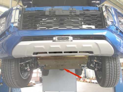 PROTEZIONE SOTTOSCOCCA MOTORE E CAMBIO MITSUBISHI L200 DAL 2019 IN POI CON VERRICELLO