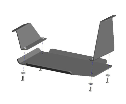 PROTEZIONE SOTTOSCOCCA SERBATOIO SUZUKI JIMNY FINO AL 2018 ALLUMINIO 6MM