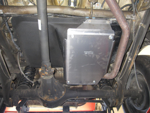 PROTEZIONE SOTTOSCOCCA SERBATOIO SUZUKI JIMNY FINO AL 2018 ALLUMINIO 6MM