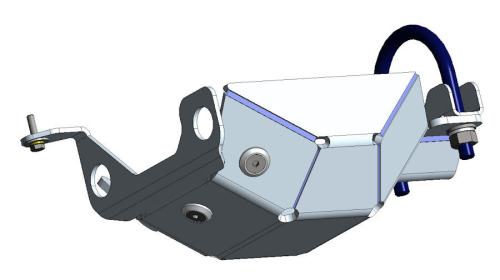 PROTEZIONE SOTTOSCOCCA DIFFERENZIALE ANTERIORE SUZUKI JIMNY DAL 2018 I POI ALLUMINIO 6MM