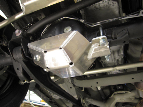 PROTEZIONE SOTTOSCOCCA DIFFERENZIALE ANTERIORE SUZUKI JIMNY DAL 2018 I POI ALLUMINIO 6MM