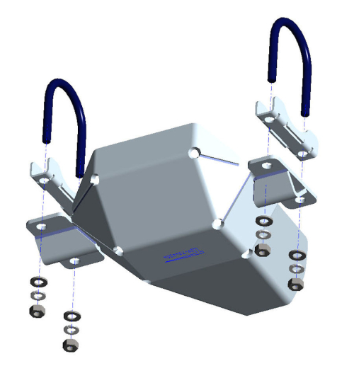 PROTEZIONE SOTTOSCOCCA DIFFERENZIALE POSTERIORE SUZUKI JIMNY DAL 2018 IN POI ALLUMINIO 6MM