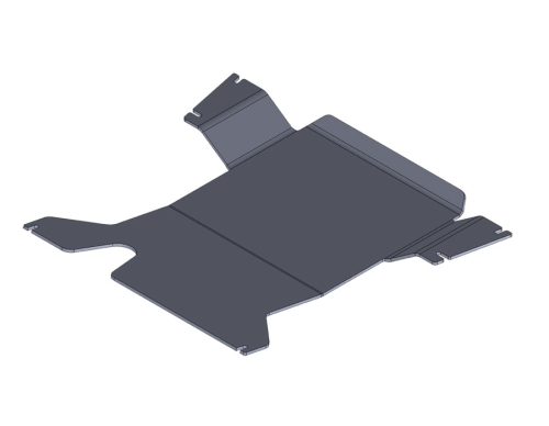 PROTEZIONE SOTTOSCOCCA CAMBIO TOYOTA J80 ALLUMINIO 6MM