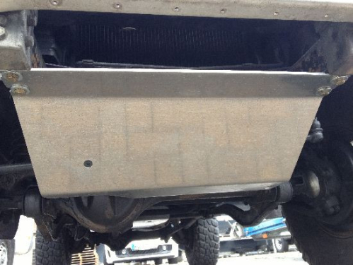 PROTEZIONE SOTTOSCOCCA ANTERIORE TOYOTA J70 ALLUMINIO 6MM