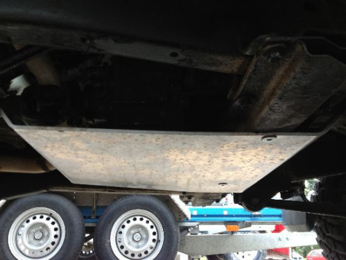 PROTEZIONE SOTTOSCOCCA CAMBIO TOYOTA J7 ALLUMINIO 6MM