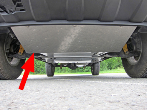 PROTEZIONE SOTTOSCOCCA MOTORE VW AMAROK 2.0TDI ALLUMINIO 6MM