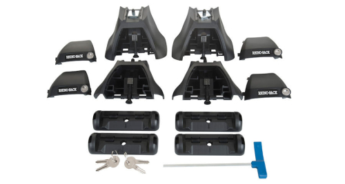 RHINO RACK KIT BARRE VORTEX 1260MM ISUZU DMAX DOPPIA CABINA CON PIEDI