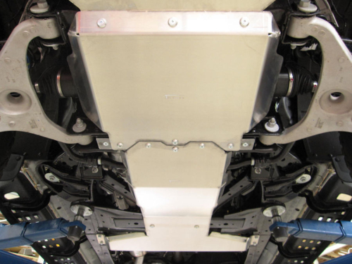 PROTEZIONE SOTTOSCOCCA CAMBIO FORD RANGER RAPTOR DAL 2019 IN POI ALLUMINIO 6MM