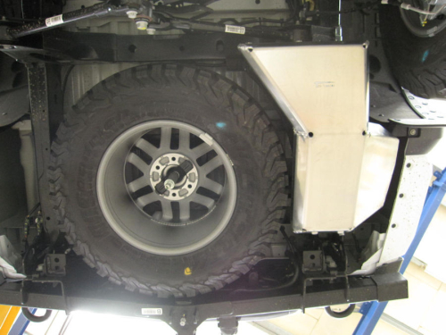 PROTEZIONE SOTTOSCOCCA SERBATOIO ADBLUE FORD RANGER RAPTOR DAL 2019 IN POI ALLUMINIO 6MM