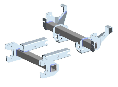 SNO-WAY ATTACCO LAMA NEVE JEEP JL