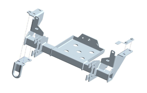 SNO-WAY ATTACCO LAMA NEVE SERIE22 MERCEDES X-CLASS