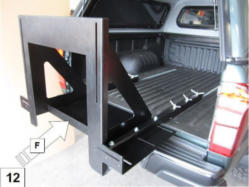 SNO-WAY KIT MONTAGGIO SPARGISALE 250 LITRI PER PICKUP