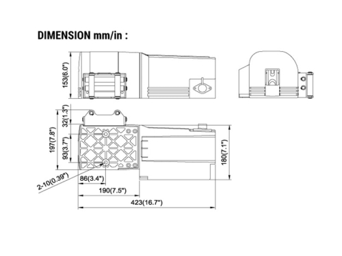 COME UP VERRICELLO DV-2500i 24V