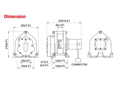COME UP VERRICELLO DH-120A 12V