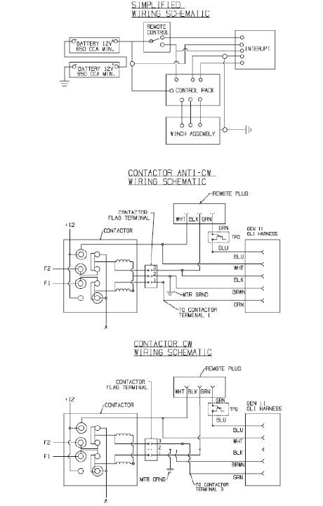 WARN VERRICELLO INDUSTRIALE SERIE G2 SEVERE DUTY 18-A DC 24V-MC