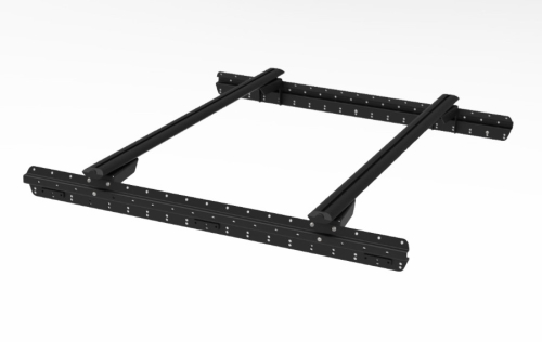 MULI-RACK SISTEMA PORTANTE DOPPIA CABINA CON BARRE RHINO RACK VORTEX 1500 MM