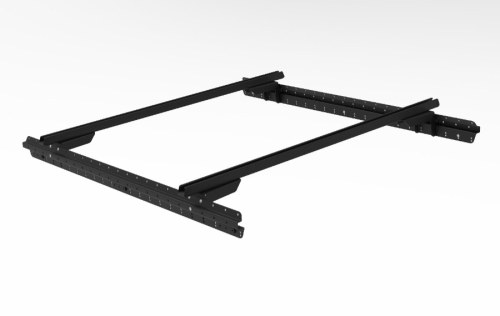 MULI-RACK SISTEMA PORTANTE XTRACAB CON 3 BARRE RHINO RACK HD