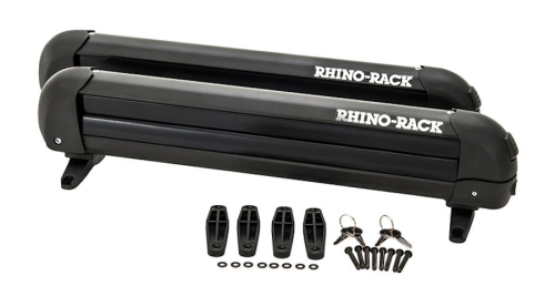 RHINO RACK PORTA SCI PER 2 SNOWBOARD O 4 SCI
