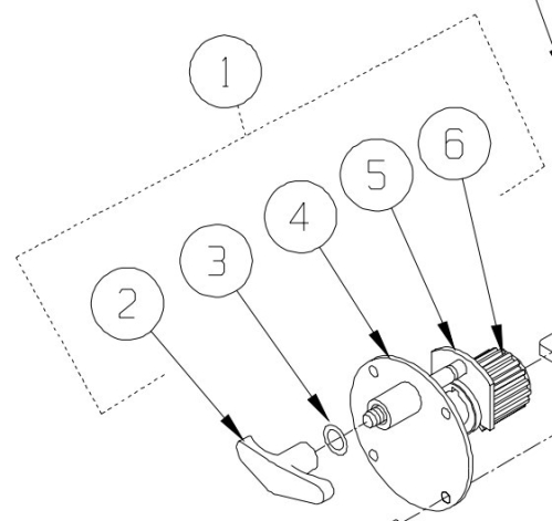 WARN LEVA SGANCIO 8274