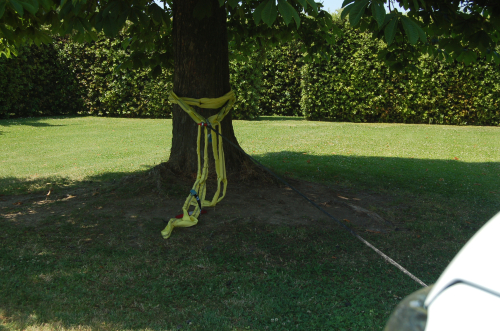 CINGHIA STRAP GIALLA AD ANELLI TUBOLARI 8MT