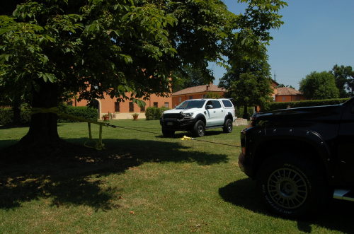 CINGHIA STRAP GIALLA AD ANELLI TUBOLARI 8MT