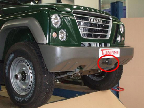 WARN KIT RICEVITORE MULTIMOUNT IVECO MASSIF