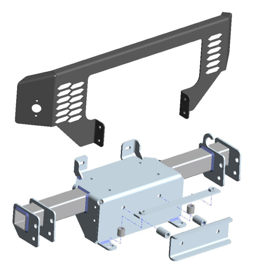 KIT MONTAGGIO SUZUKI JIMNY COMPLETO DI VERRICELLO AXON 55-S