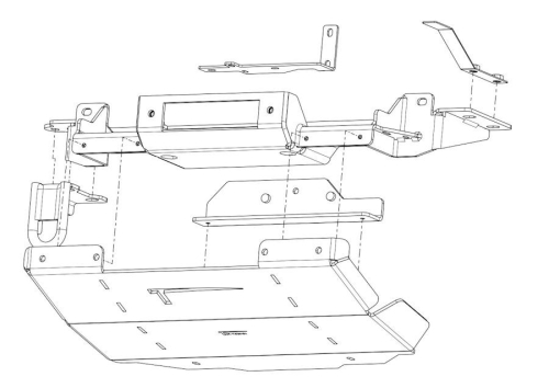 KIT MONTAGGIO VERRICELLO PER NISSAN D23 NP300 DAL 2015 IN POI