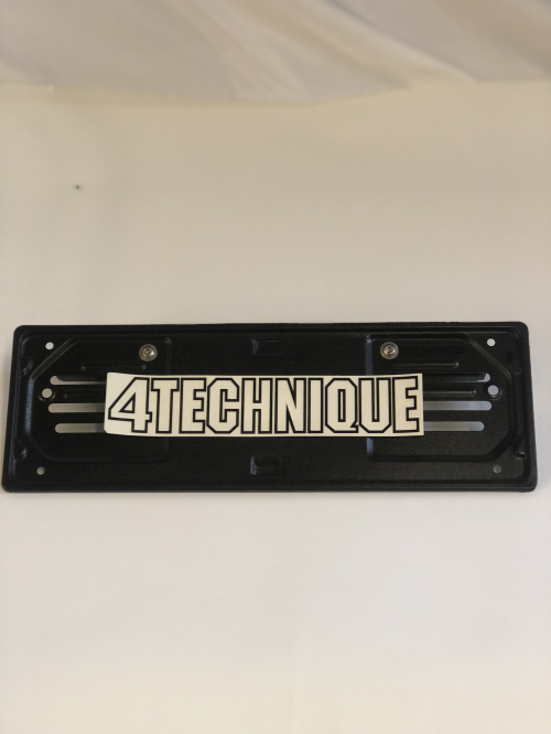 PORTA TARGA BRANDEGGIABILE PER PARAURTI ANTERIORE