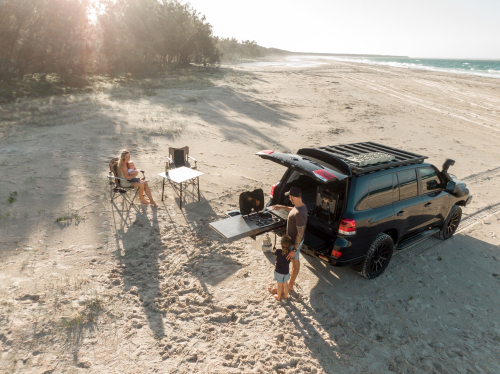 ARB CUCINA SCORREVOLE PICCOLA COMPLETA DI CASSETTO, LAVELLO E PIANO COTTURA