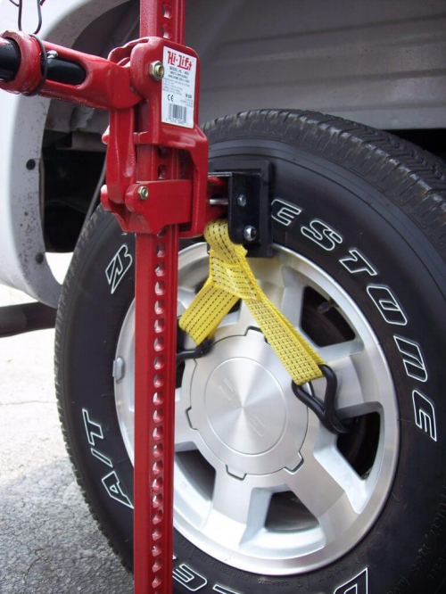 HI-LIFT ATTACCO RUOTE DOPPIO CON CINGHIA