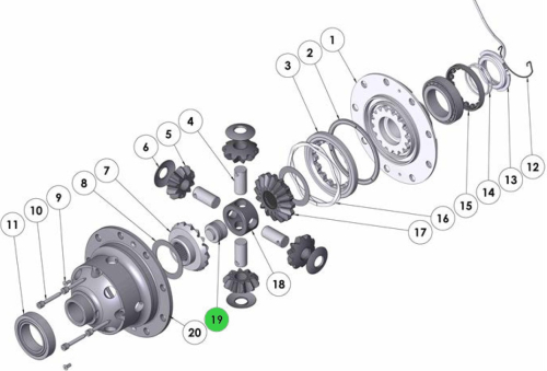 ARB THRUST BLOCK BLOCCO