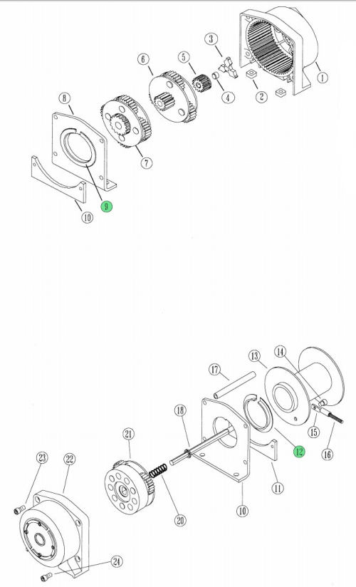 WARN RICAMBIO GUARNIZIONI PER VERRICELLO 2.5