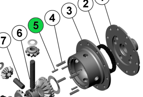 ARB FERMO PERNO BLOCCO SUZUKI - KIT DA 3 PEZZI