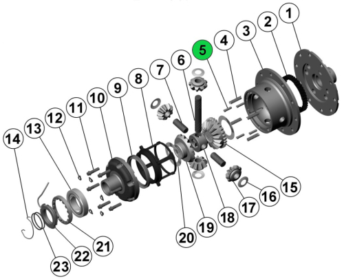 ARB FERMO PERNO BLOCCO SUZUKI - KIT DA 3 PEZZI