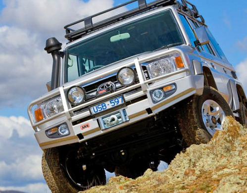 ARB PARAURTI BAR TOYOTA J78 DOPO 2007 SENZA GIRO PARAFANGHI