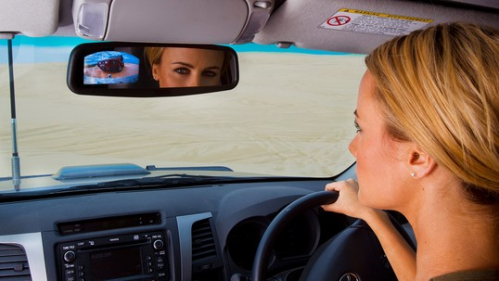 ARB TELECAMERA CON MONITOR A SPECCHIETTO