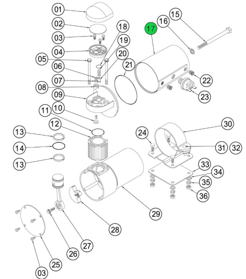 ARB SERBATOIO COMPRESSORE