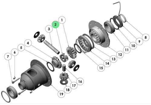 ARB SPIDER BLOCK PER BLOCCO RD102/RD103
