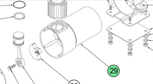 ARB MOTORE RICAMBIO COMPLETO PER COMPRESSORE