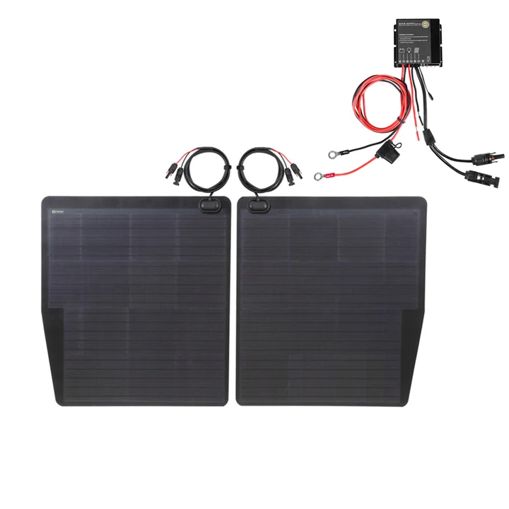 PANNELLO SOLARE LENSUN 140W DA COFANO CON VINILE E CENTRALINA